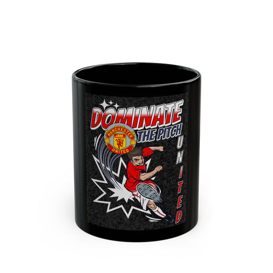 Man UTD Black Mug (11oz)