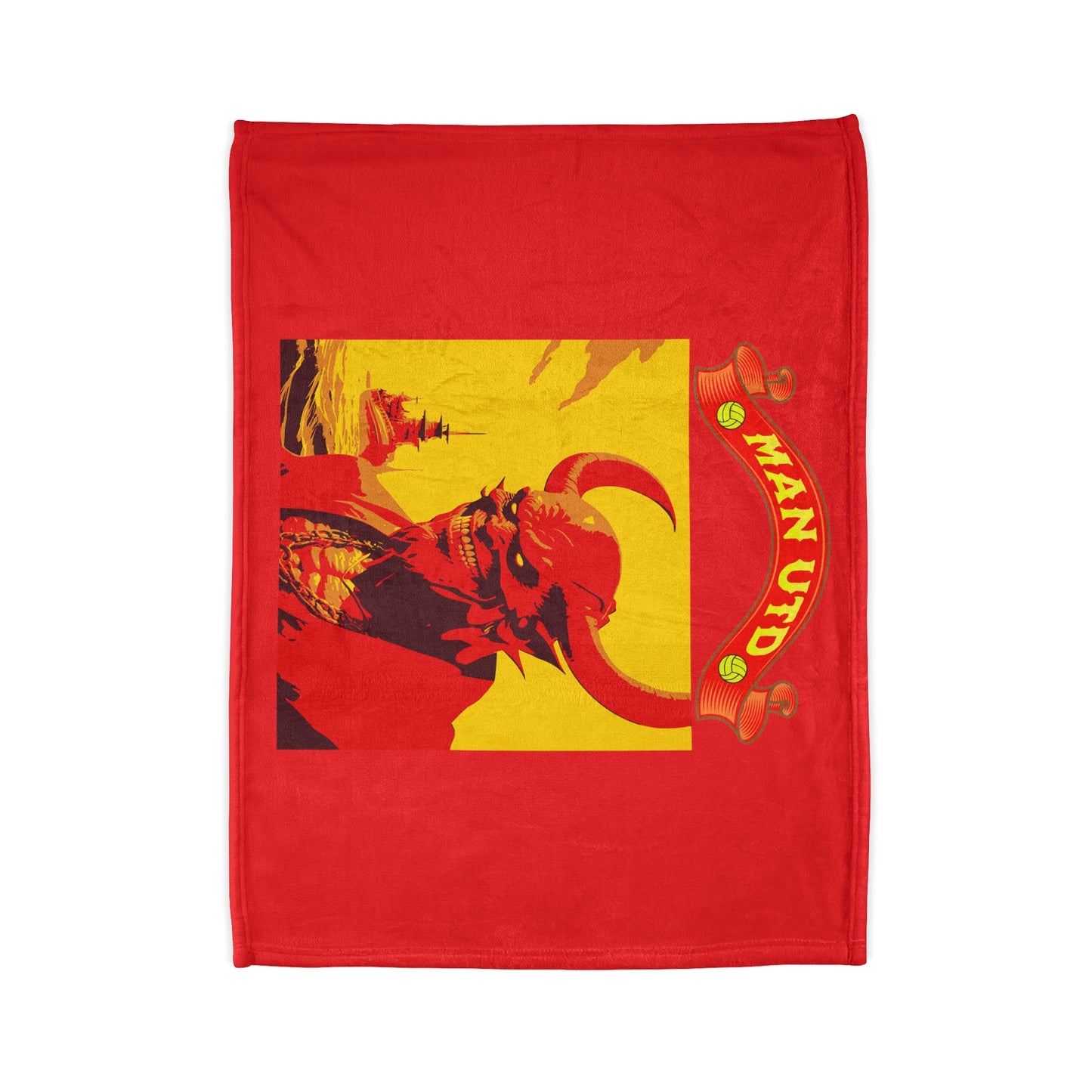 Man UTD Soft Polyester Blanket