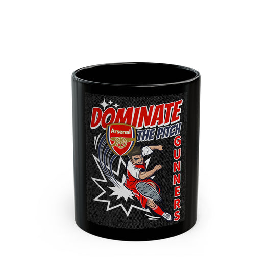 Arsenal Black Mug (11oz)