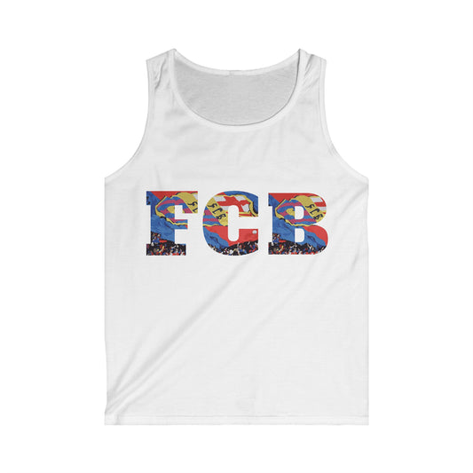 FC Barcelona Men's Softstyle Tank Top