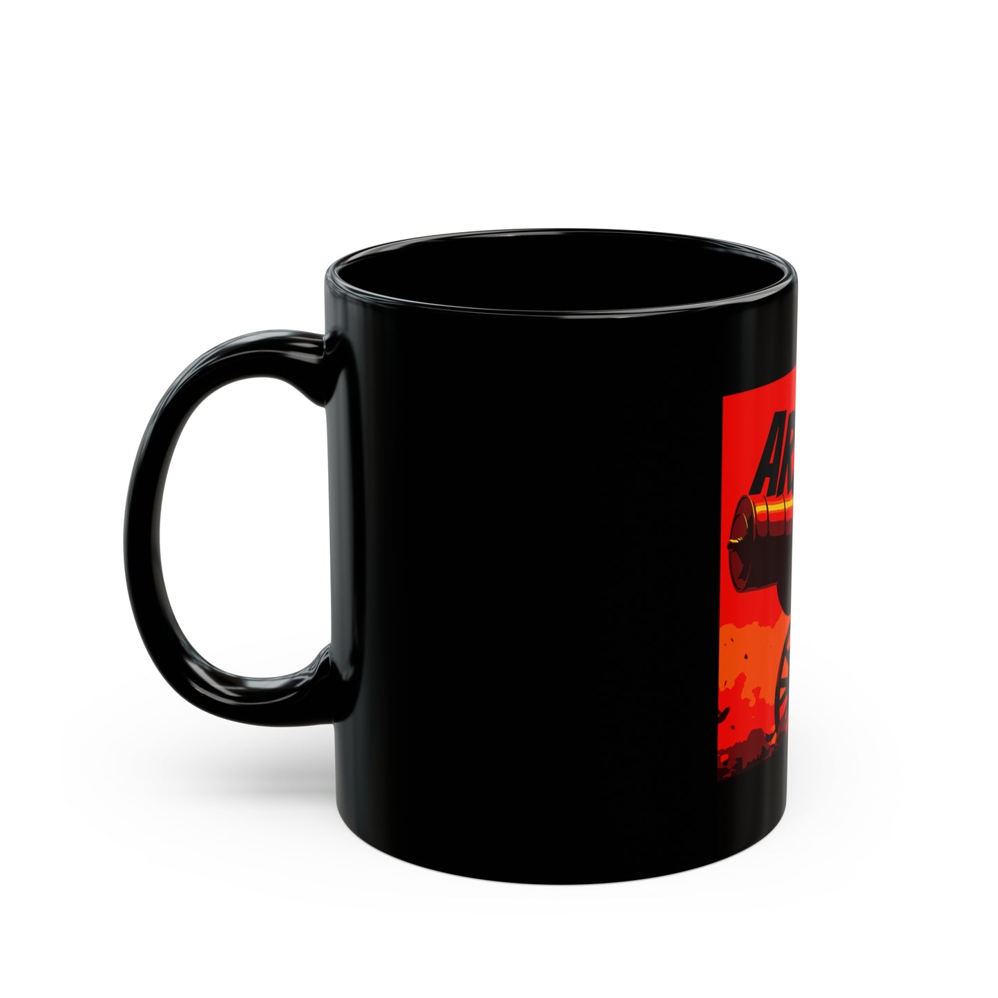 Arsenal Black Mug (11oz)