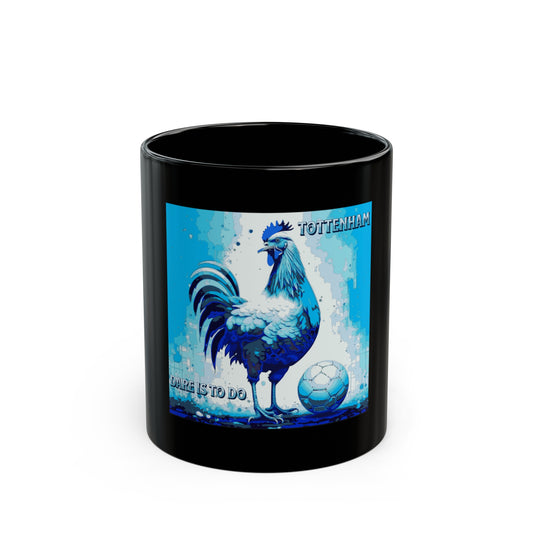 Tottenham Black Mug (11oz)