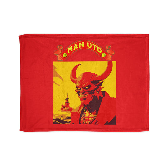 Man UTD Soft Polyester Blanket