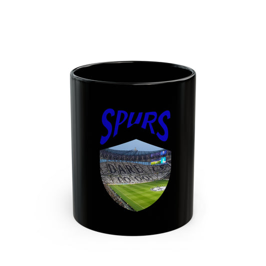 Tottenham Black Mug (11oz)